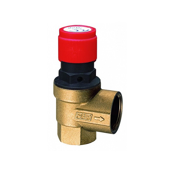 FAR Предохранительный клапан Far 1/2" (ВР) X 3/4" (ВР) 3 бар