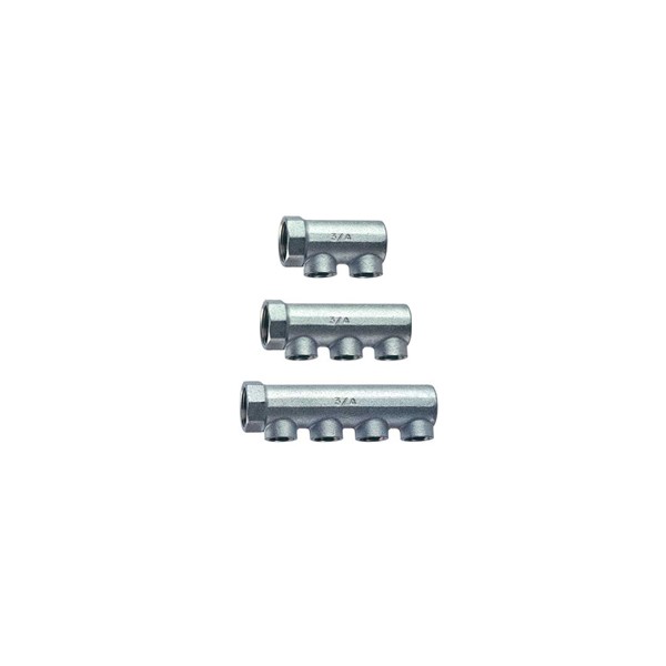 FAR Коллектор концевой FAR FK 3250 3/4"ВР с 4 отводами 1/2" ВР, D=36 мм