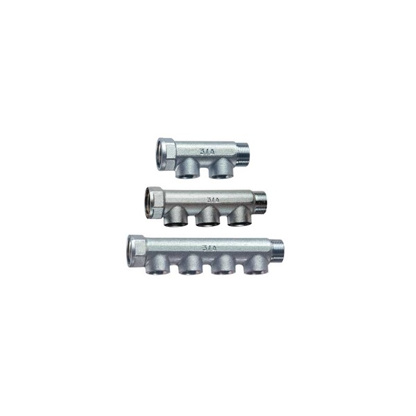 FAR Коллектор FAR FK 3550 1" с 4 отвод. 1/2" ВР, D=36 мм