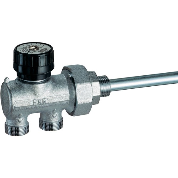 FAR Узел нижнего подключения для 1-х систем, регулирующий, 3/4" Dn=14 mm