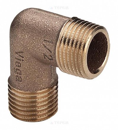 Viega Угол 90° Viega НН 1/2" бронза