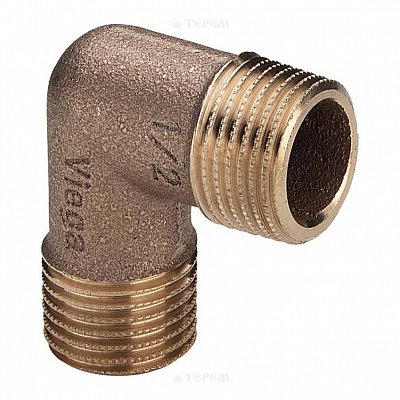 Viega Угол 90° Viega НН 3/4" бронза