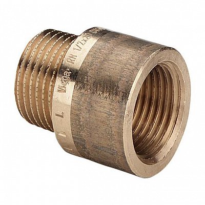 Viega Удлинитель Viega НВ 1/2" x 80 бронза