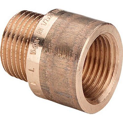 Viega Удлинитель Viega НВ 3/4" x 100 бронза