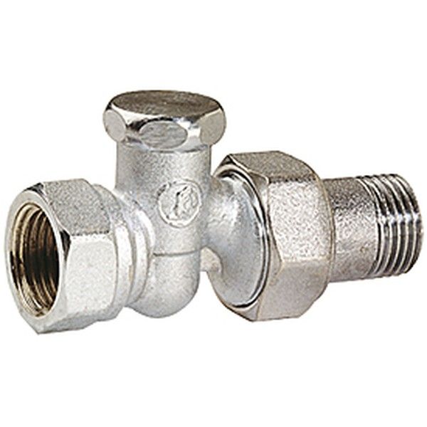 Giacomini Прямой отсечной клапан для радиатора Giacomini R17D2 3/4", 3/4", ВН