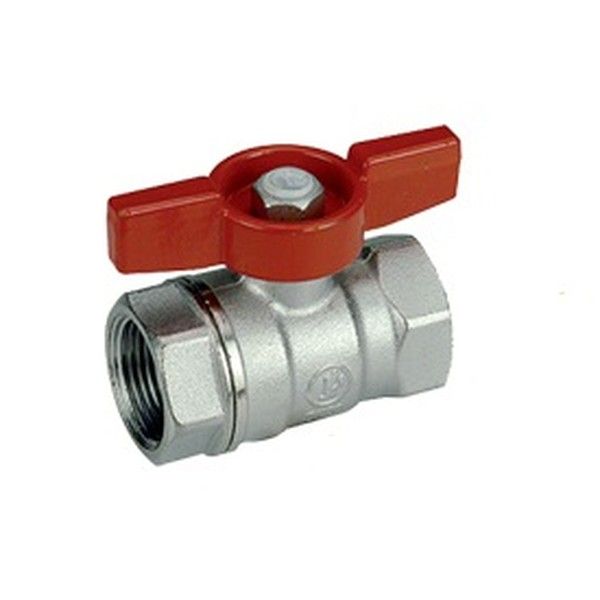 Giacomini Кран шаровой хромированный Giacomini R251D, 1", ВВ, бабочка
