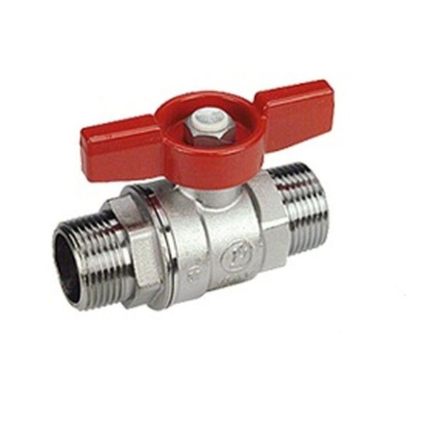 Giacomini Кран шаровой хромированный Giacomini R253D, 1", НН, бабочка