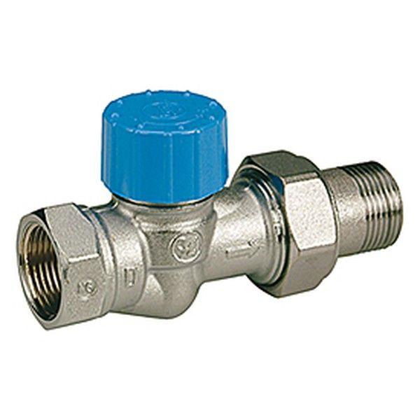 Giacomini Прямой термостатический клапан Giacomini R402H 1/2", 1/2", ВН