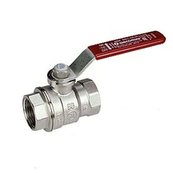 Giacomini Кран шаровой хромированный Giacomini R850, 1", ВВ, рычаг