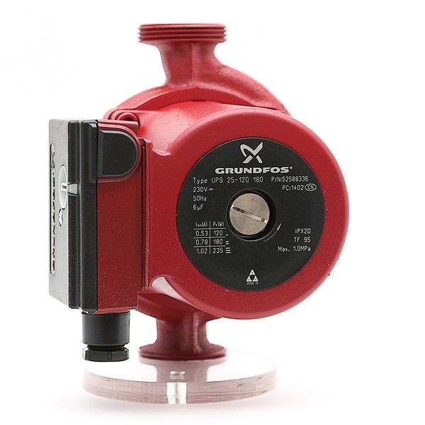 Grundfos Циркуляционный насос Grundfos UPS 25-120, 180 мм