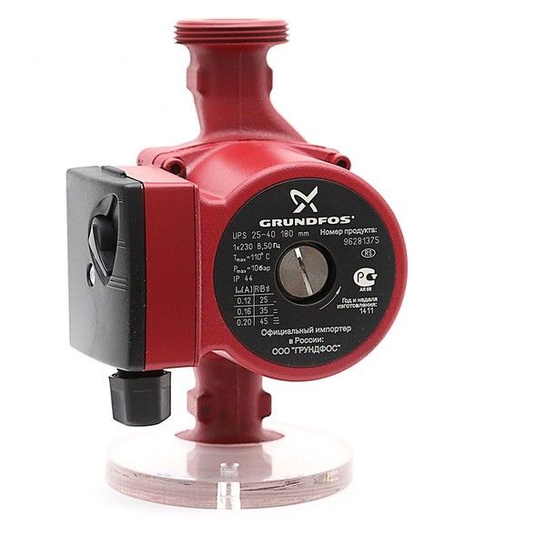 Grundfos Циркуляционный насос Grundfos UPS 25-40, 180 мм