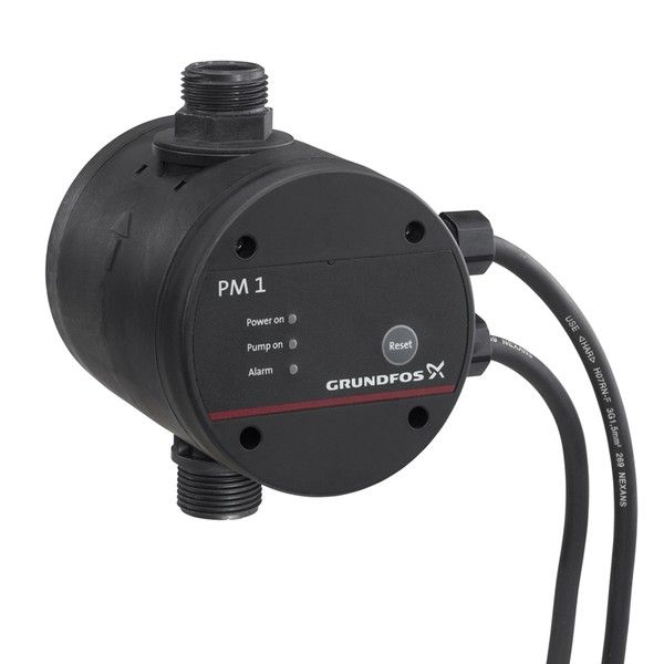 Grundfos Реле давления Grundfos PM 1 22 - 2,2, 6 А, 2-х полюсное, c защитой от "сухого хода"