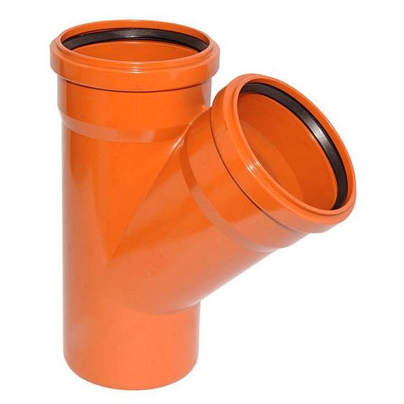 Sinikon Тройник 45° для наружной канализации Sinikon Universal - D110