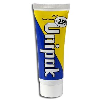 UNIPAK Уплотнительная паста для льна UNIPAK 25 г. вода, пар