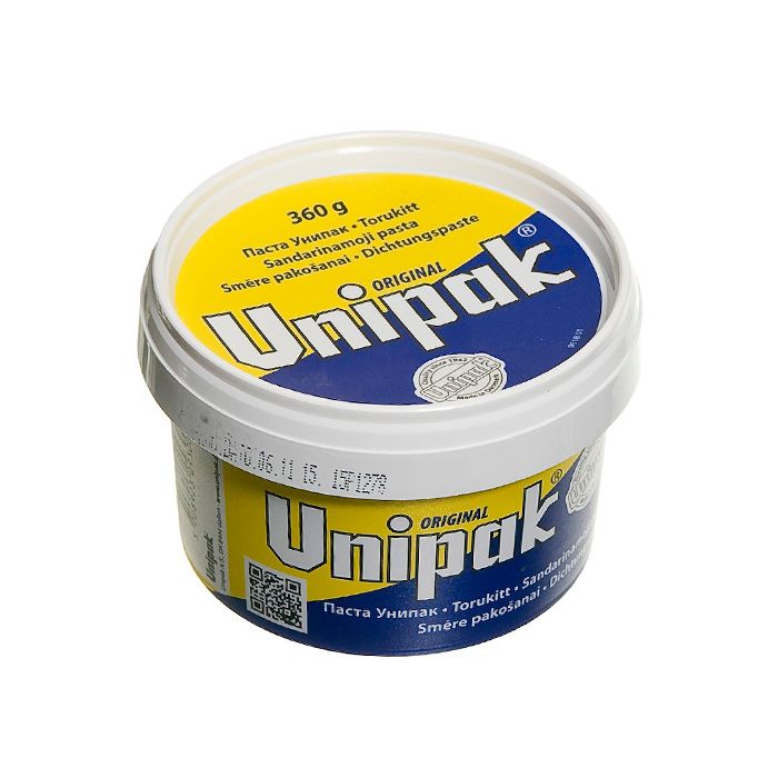 UNIPAK Уплотнительная паста для льна UNIPAK 360 г. вода, пар
